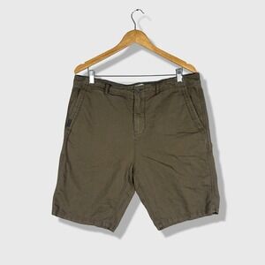 Carbon‎ 2 Cobalt Shorts Mens 36 Brown Linen Cotton Coastal Casual Rugged